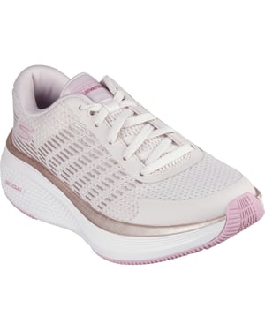 Skechers Performance GO RUN Elevate 2.0 Textiel Dames Natuur/Roze Trainers