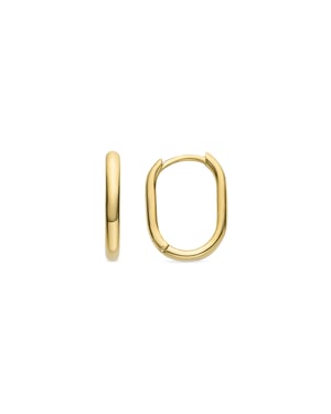 Luxenter Wiselu oorbellen afgewerkt met 18K geelgoud plating