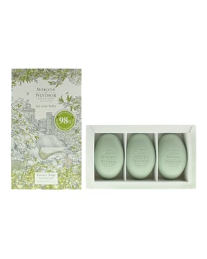Woods Of Windsor Lily Of The Valley Luxury Soap 3 x 60g