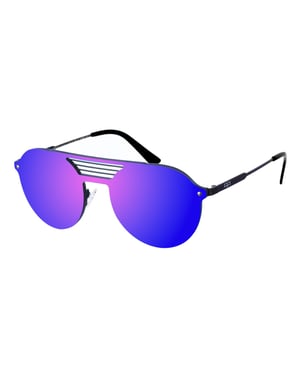Unisex NEW LOURENZO Oval Shaped Nylon Sunglasses