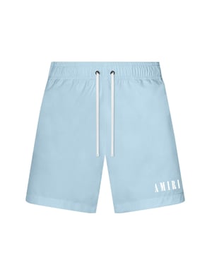 Amiri Core Logo Swimshorts in Blue