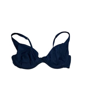 Essentials Moulded Tie Front Top Black