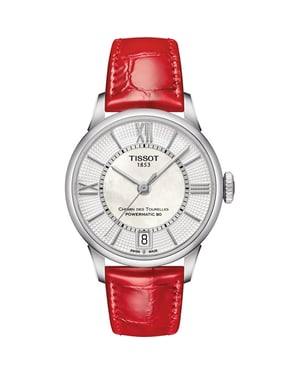Tissot Chemin Des Tourelles Women's Red Watch T0992071611800