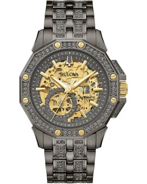 Bulova Octava Men's Grey Watch 98A293
