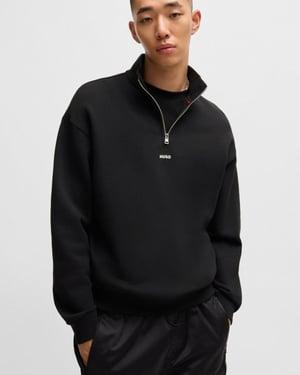 HUGO Durty244 Mens 1/4 Zip Sweatshirt