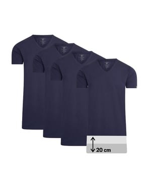 Cappuccino Italia Tee SS 4-Pack T-shirts Blå