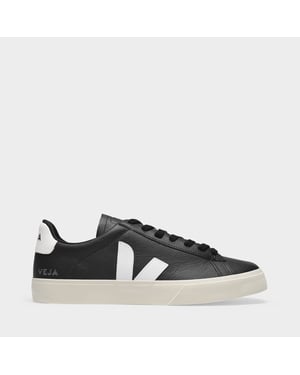 Campo Sneakers in Black and White Chromefree Leather