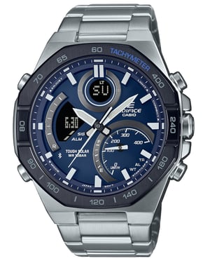 Casio Edifice Men's Silver Watch ECB-950DB-2AEF