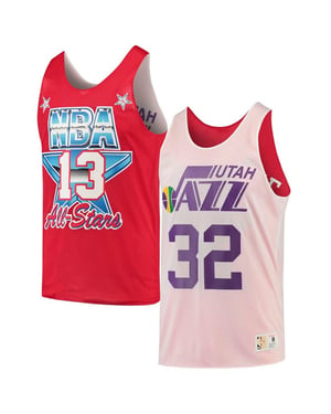 Mitchell & Ness Reversible Utah Jazz Karl Malone Heren Vest