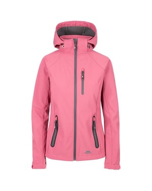 Trespass - Dames Bela II Waterbestendige Softshell Jas (Rozebloesem)