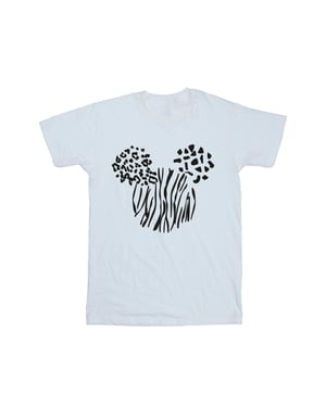 Li-cense Disney dames mickey mouse animal cotton boyfriend t-shirt
