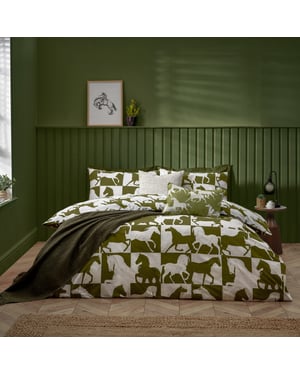 Herve Reversible Duvet Cover Set