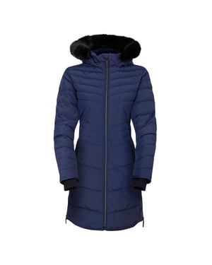 Dare 2B Dames/Dames Striking IIII halflang gewatteerd jack (Peacoat)