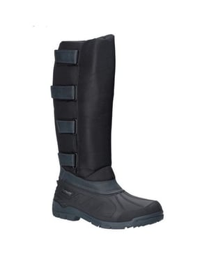 Cotswold Heren Kemble Knee High Wellington Boots (Zwart)