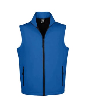 SOLS Unisex Race Softshell Gilet voor volwassenen (Koningsblauw)