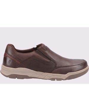 Hush Puppies Fletcher Läder Herrkaffesmockasiner.