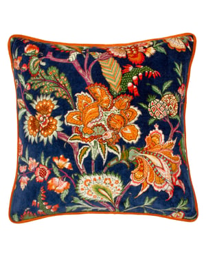 Wylder Georgia Printed Velvet Cushion Cover