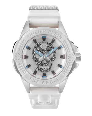 Philipp Plein The $kull Unisex's White Watch PWAAA1521