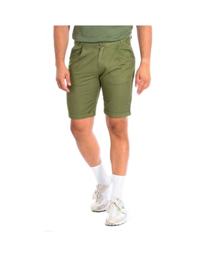 Bermudashorts för män med rak fåll TMB004-TL121