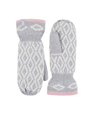 Heat Holders - Thermische winterwanten voor dames - Lichtgrijs