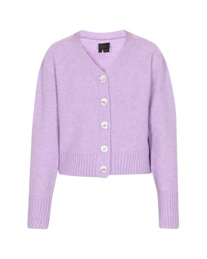 Dreimaster Vest Dames lavendel