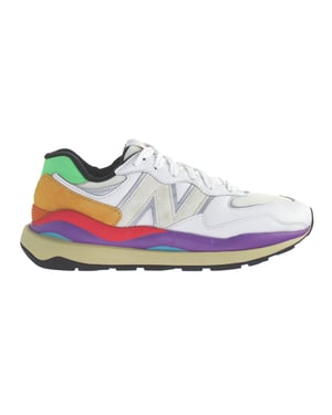 New Balance 57/40 Heren Wit Trainers