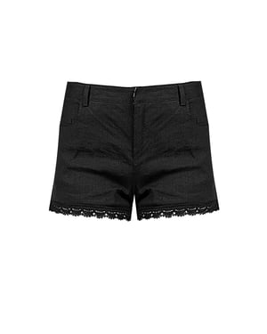 Pinko Shorts Felce Dam Svart