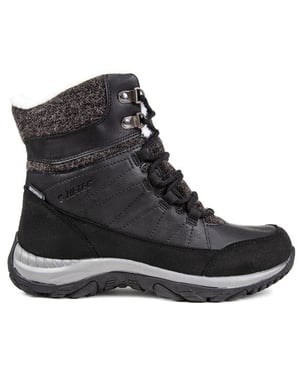 Hi-Tec Riva Mid Dames Zwarte Wandelschoenen
