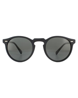 Oliver Peoples Zonnebril Gregory Peck OV5217S 1031P2 Semi Mat Zwart Crystal Midnight Express Gepolariseerd