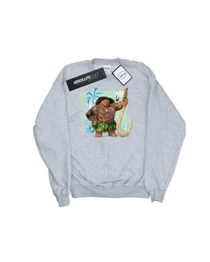 Disney Jongens Moana Maui Sweatshirt (Sportgrijs)