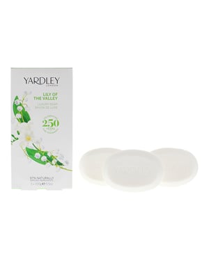 Yardley Lily Of The Valley Luxury Soap 3 x 100g
