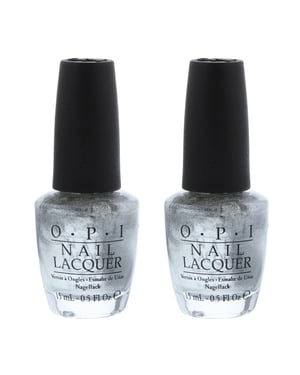 OPI Turn On The Haute Light Nail Polish 15ml x 2