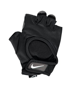 Nike Dames/Dames Ultimate Zwaargewicht Vingerloze Handschoenen (Zwart)