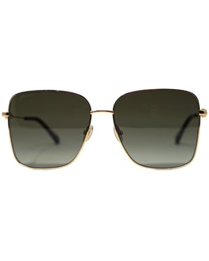 Jimmy Choo Hester/S 006J HA Gold Sunglasses