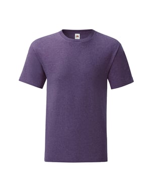 Fruit of the Loom Unisex adult iconic heather t-shirt