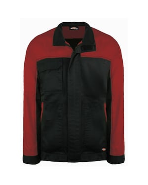 Dickies Everyday heren zwart/rood werkjasje