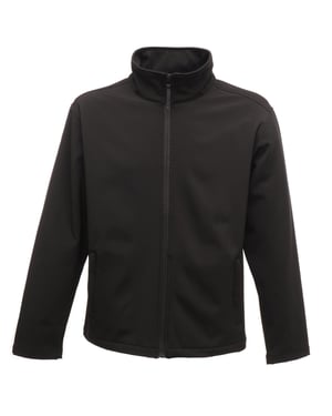 Regatta Classic Vattenavvisande Softshelljacka för herrar (Svart)