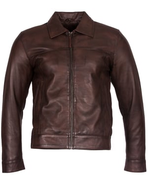Retro nappaleren bikerjack
