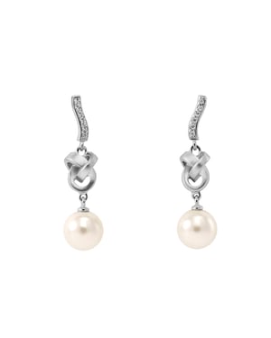 Orphelia 'Clara' Dames 925 Sterling Zilveren Hangoorbellen - Zilver ZO-7515