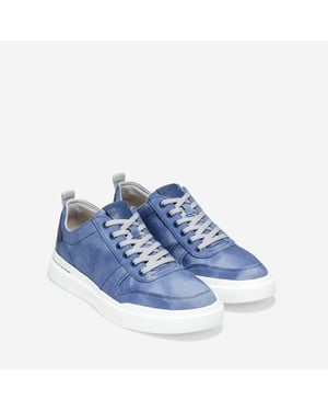 Cole Haan GrandPro Rally Canvas 100% Cotton Men's Insignia Blue/Optic White Trainers
