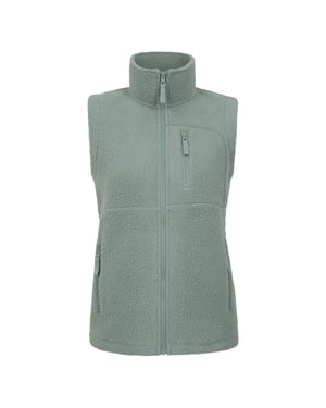 Mountain Warehouse Dames/Dames Buxton Borg Gilet (Kaki Groen)