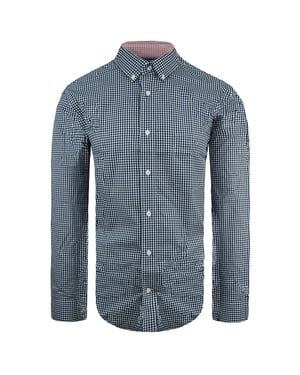 Eden Park Paris Regular Heren Navy Oxford Overhemd