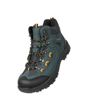 Mountain Warehouse Heren Adventurer Waterdichte Wandelschoenen (Blauw)