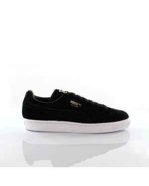 Puma Suede Classic+ Mens Black Trainers
