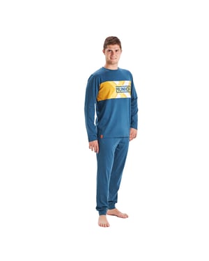 Winterpyjama lange mouw ronde hals MU1 heren