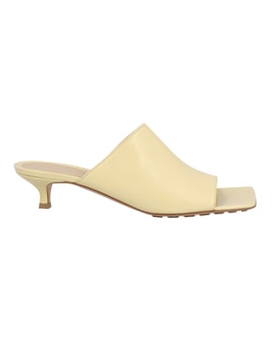 Bottega Veneta Stretch Muiltje geel