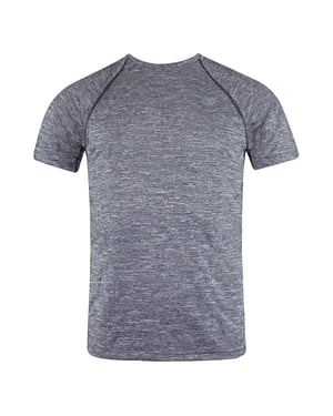 New Balance Short Sleeve Grey Crew Neck Mens Tenacity T-Shirt MT81095 HC