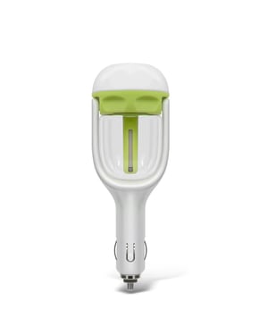 Aquarius Portable Car Humidifier & Aroma Diffuser - 25ml per Hour (Green)