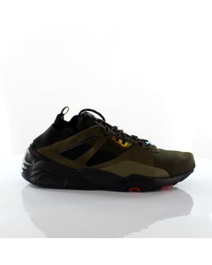 Puma Blaze of Glory Sock CampingLace Up Olive Green Mens Trainers 361904 01