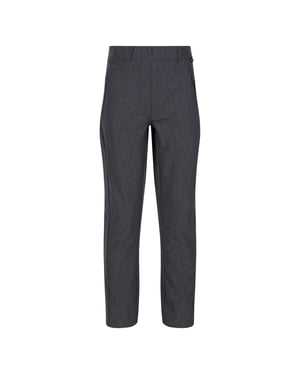 Regatta Childrens/Kids Pentre Marl Stretch Trousers (Seal Grey)